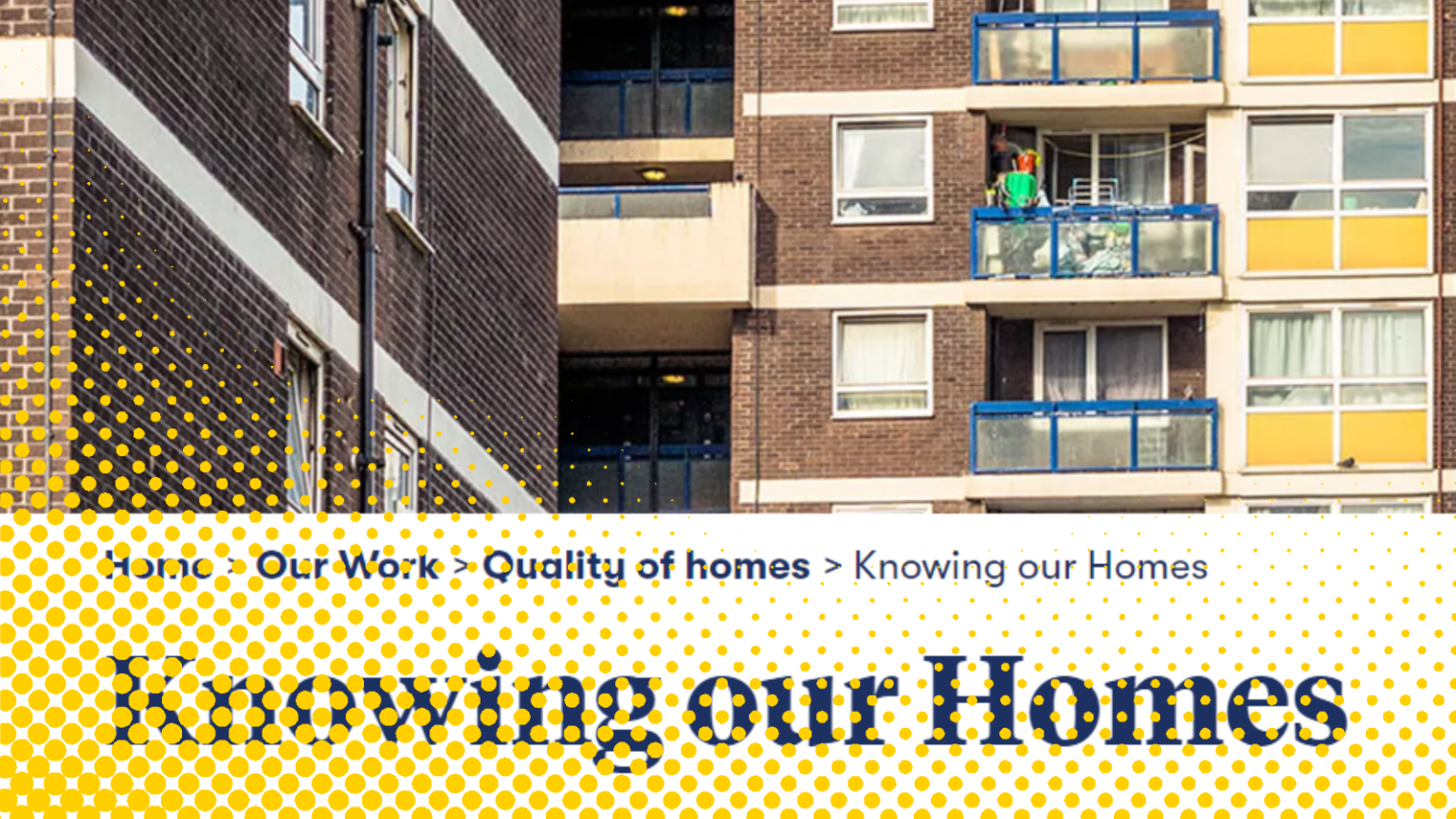 New 'knowing our homes' survey - NFA National Federation of ALMOs